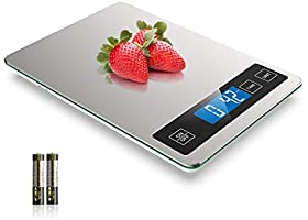 Nicewell Food Scale, 22lb Digital Kitchen Scale Weight Grams and oz for Cooking Baking, 1g/0.1oz Precise Graduation,...