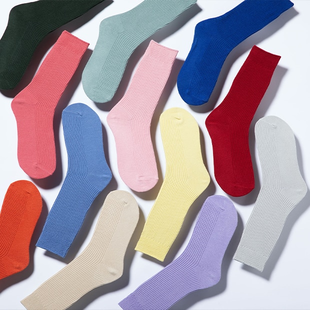 50 colors for your feet. Find your favorites. 