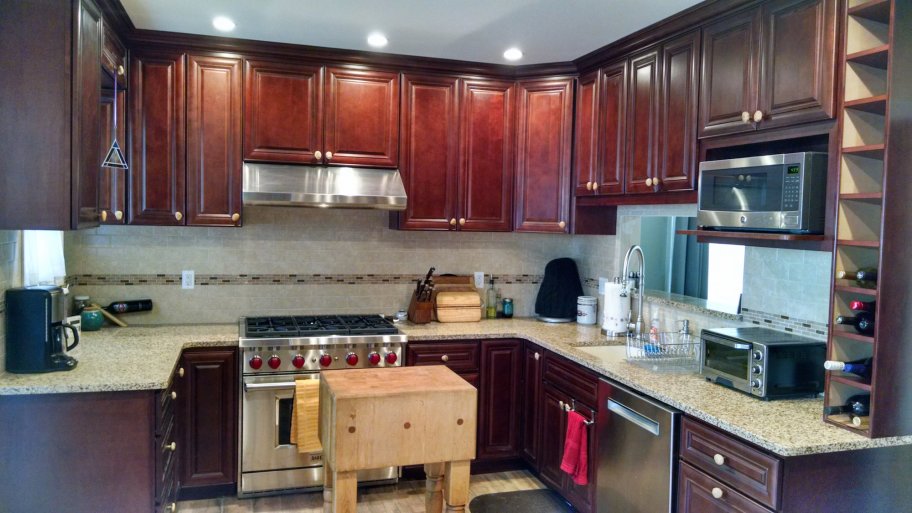 remodeled kitchen