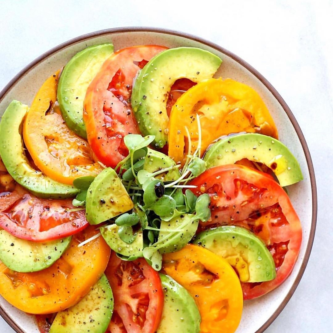 La salade de tomates d'Alexandra Ashback