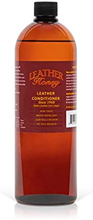 Leather Honey Leather Conditioner, Best Leather Conditioner Since 1968. for use on Leather Apparel, Furniture,