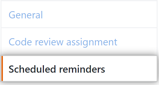 Scheduled reminders button