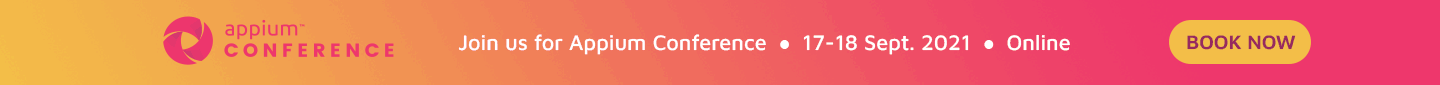 AppiumConf Banner