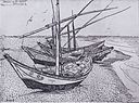Van Gogh - Fischerboote am Strand von Saintes-Maries.jpeg