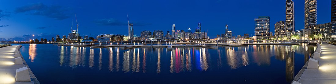 Melbourne Docklands nokte, 2005