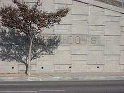 Ladera Heights community sign