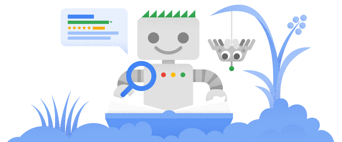Googlebot and a website.