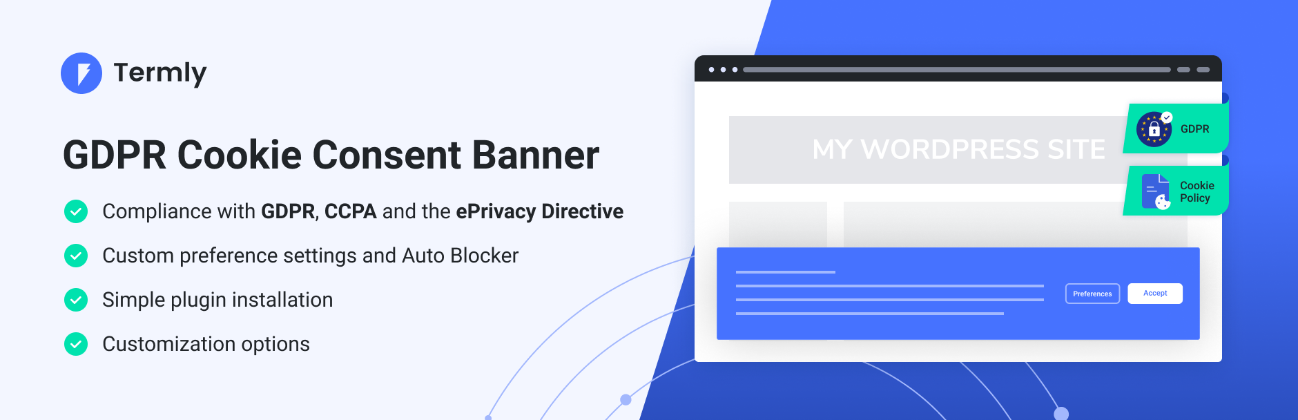 Termly GDPR WordPress Plugin