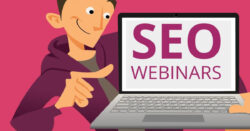 Illustration of a webinar at Yoast