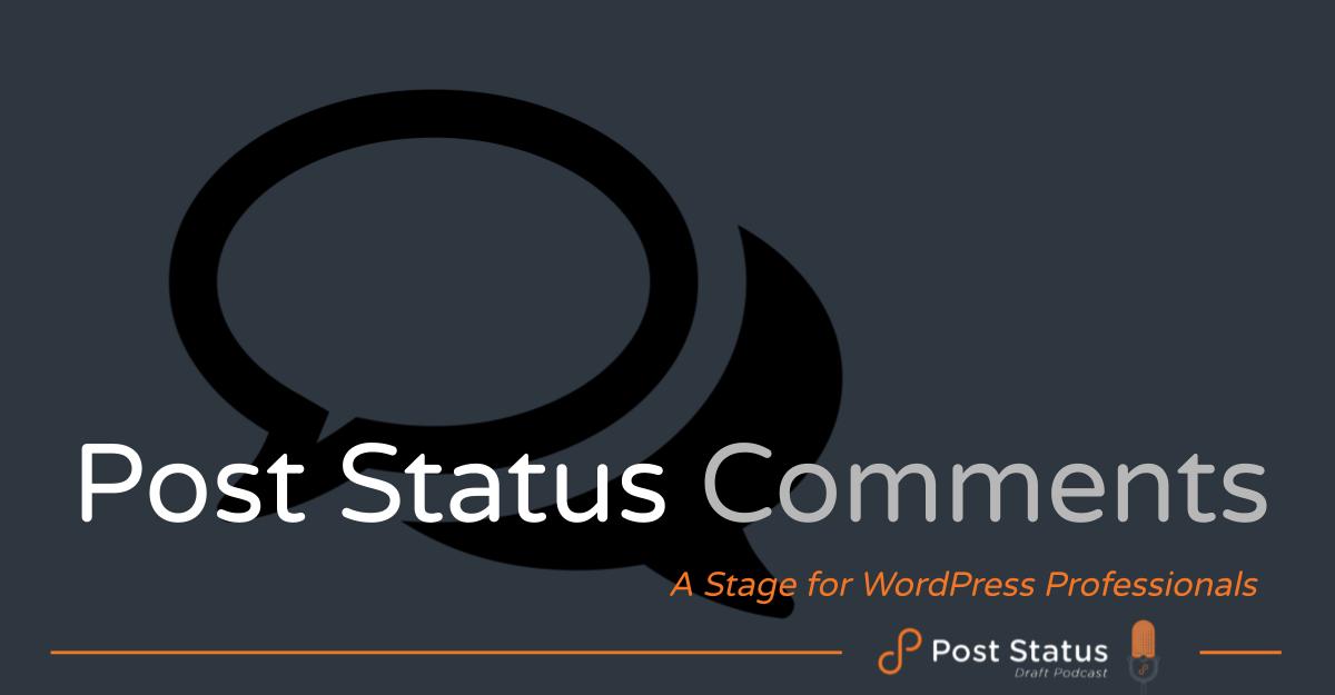 Post Status Comments