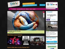 Site do festival de rock SWU
