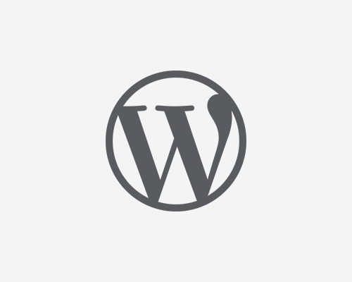 WordPress-logoskrifta - forenkla