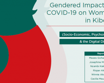 Gendered impact of COVID-19 on women in Kibera