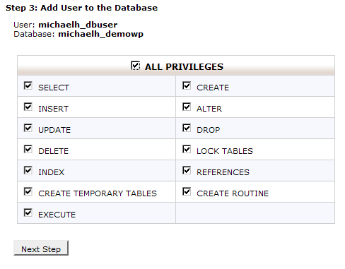 Step 3. Add User to Database