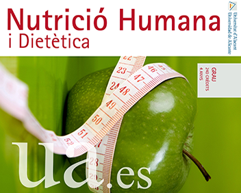 Fullet informatiu del Grau en Nutrició Humana y Dietètica