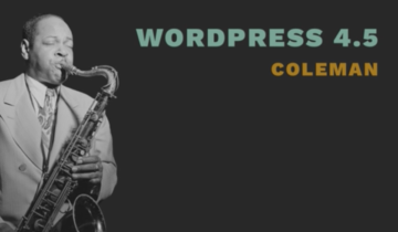 WordPress 4.5