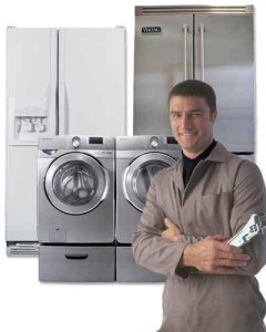 guy fixing a washer