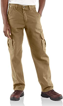 Flame-Resistant Canvas Cargo Pants