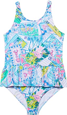 Vossie UPF 50+ Swimsuit (Toddler/Little Kids/Big Kids)