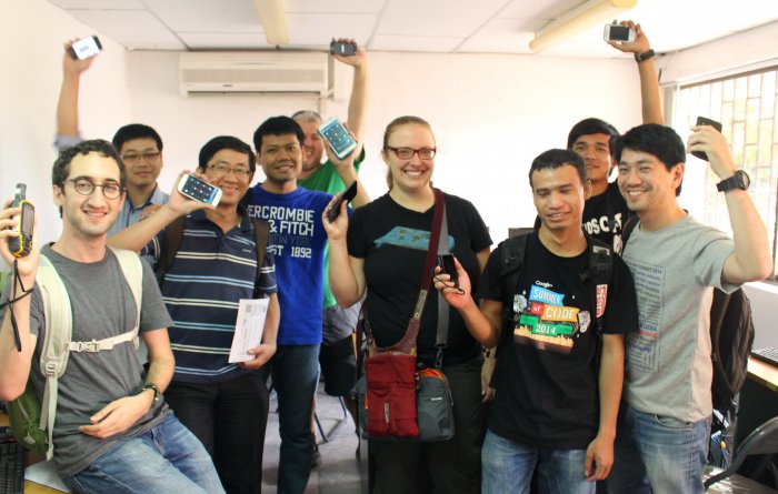 Open Street Map Workshop at FOSSASIA Phnom Penh Cambodia 2015