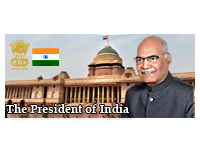 President of India | External link that open in new window