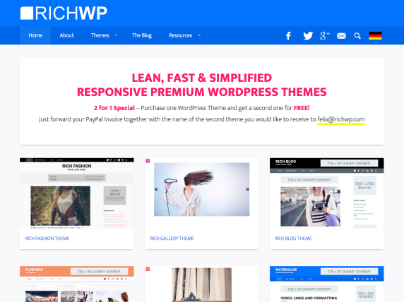 RichWP homepage