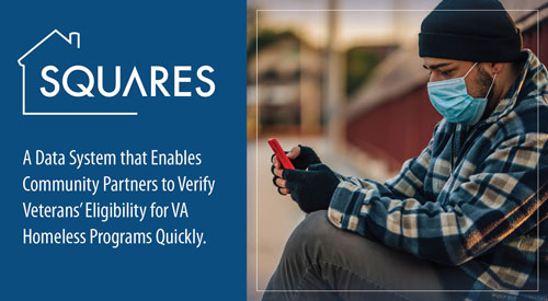 SQUARES: A Data System that Enables Community Partners to Verify Veterans' Eligibility for VA Homeless Programs Quickly