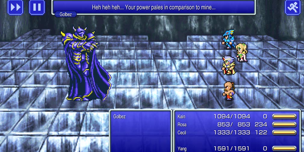 Final Fantasy IV Pixel Remaster est disponible sur supports iOS et Android