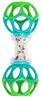 Bright Starts Oball Shaker Rattle Toy, Ages Newborn +