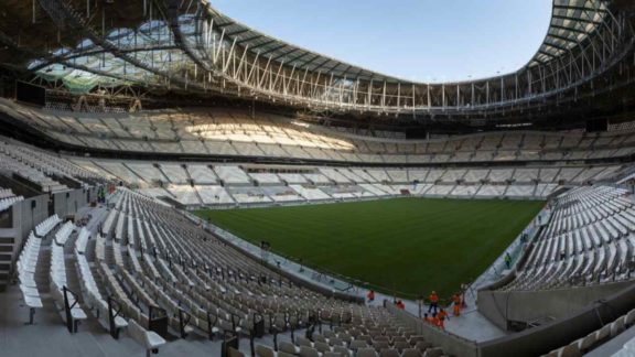 Sede da final da Copa do Mundo do Qatar está a ponto de ser concluído