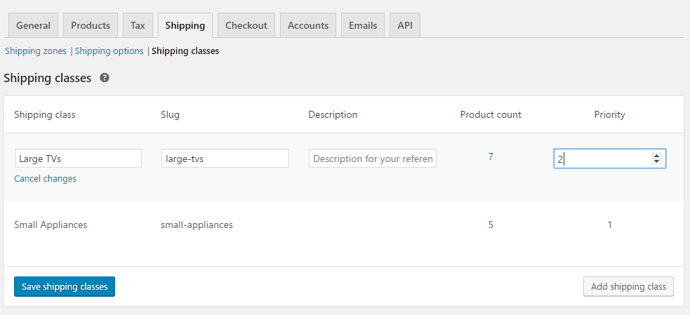 Table Rate Shipping for Woocommerce