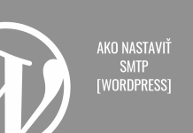 Ako nastaviť SMTP vo WordPress