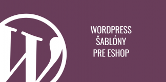 WordPress šablóny pre eshop
