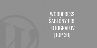 WordPress šablóny pre fotografov