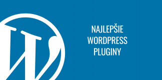 Najlepšie WordPress pluginy