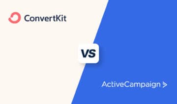 ConvertKit vs ActiveCampaign, featured image