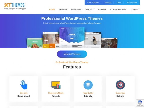 Web de SKT Themes