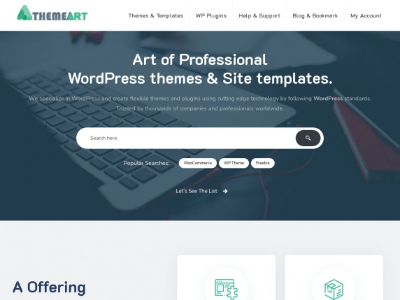 aThemeArt homepage