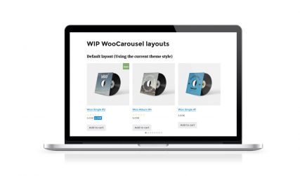 WIP WooCarousel, free WooCommerce product carousel plugin.