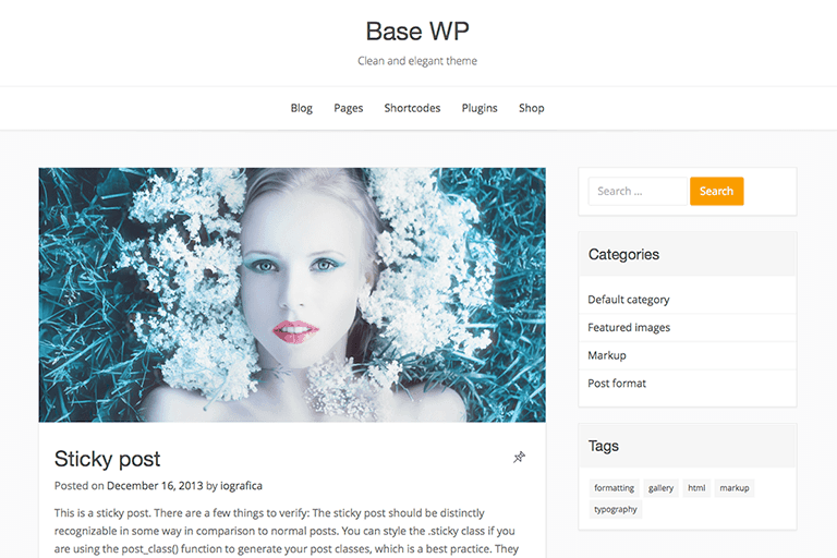 Base WP WordPress Theme