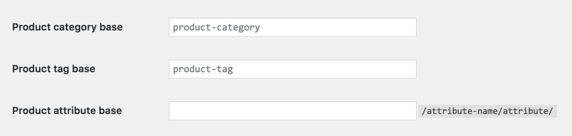 Taxonomy Permalink Settings