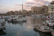 Small Syrian harbour in Tartus