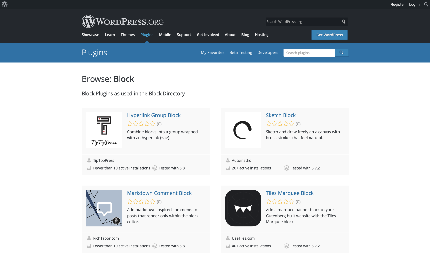 The WordPress Block Directory