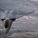 Lockheed Martin Skunk Works concept art of a sixth-generation fighter