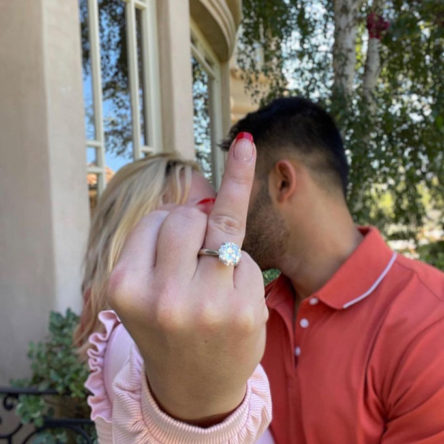 Britney Spears engagement ring sq