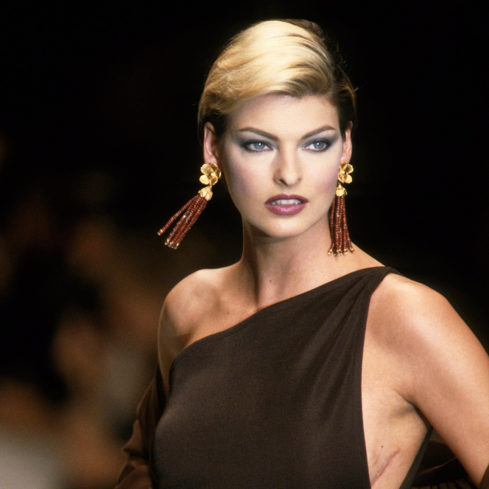 Linda Evangelista en 1996