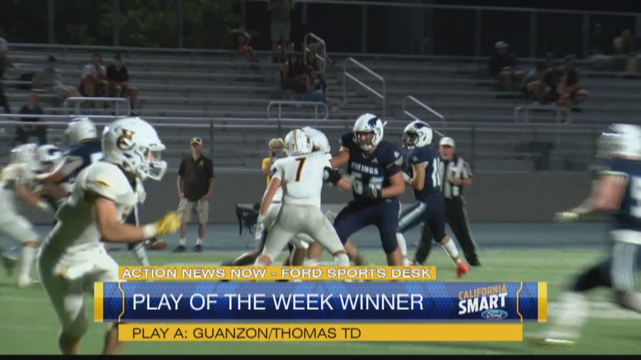 Image for Play of the Week: Pleasant Valley High School Touchdown