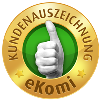 Ekomi 5 Sterne Auszeichnung