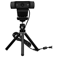 Lightweight Mini Webcam Tripod for Smartphone, Logitech Webcam C920 C922 Small Camera Desk Tripod Mount Cell Phone…
