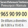 servei d'informació telefònica